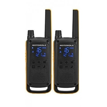 Motorola Talkabout T82 Extreme Twin Pack ricetrasmittente 16 canali Nero, Arancione TLKRT82EXRSM