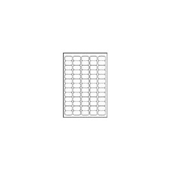 Avery Clear Mini Label Ink jet J8551 Trasparente J8551 25