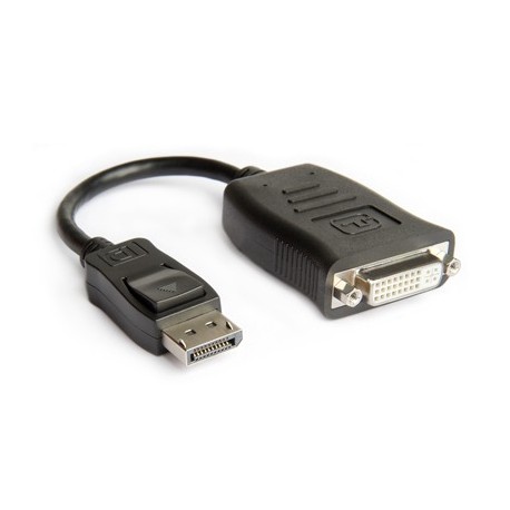 Hamlet XVADP12 DVAC cavo e adattatore video DisplayPort DVI Nero