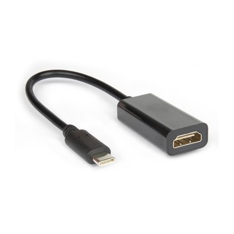 Hamlet XVAUC HDM4K cavo e adattatore video USB C HDMI tipo A Standard Nero