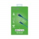 Celly USB LIGHTNING COLOR 3M BL