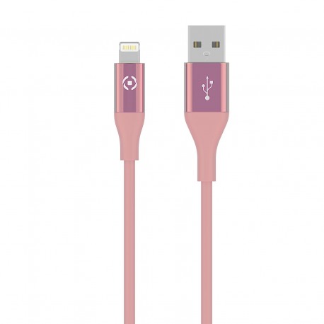 Celly USB LIGHTNING COLOR 3M PK