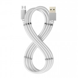 Celly USB A MICRO MAGNET CABLE WH