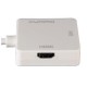 Nilox HA7653245 cavo di interfaccia e adattatore MiniDisplay Port DisplayPort HDMI DVI Bianco