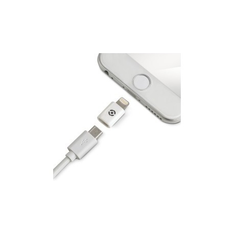 Celly ADLIGHTWH cavo di interfaccia e adattatore Lightning Bianco