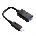 Nilox NX090301127 cavo USB USB C USB A Nero