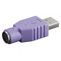 Nilox NX080500104 cavo di interfaccia e adattatore USB 2.0 PS2 Viola