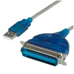 Nilox NX080500102 cavo di interfaccia e adattatore USB 2.0 IEEE 1284 Blu