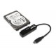 Hamlet Adattatore USB 3.1 Type C to SATA III per collegare hard disk o unit SSD con Serial ATA XADTC SATA