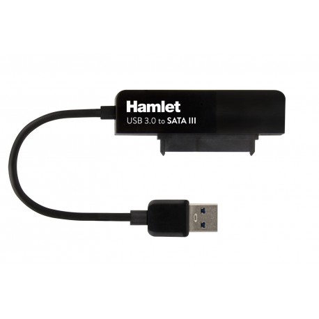 Hamlet Adattatore USB 3.0 to SATA III per collegare hard disk p SSD a pc XADU3SATA