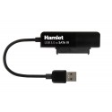 Hamlet Adattatore USB 3.0 to SATA III per collegare hard disk p SSD a pc XADU3SATA