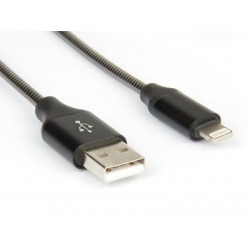 Hamlet XCU2A LGT MM15 cavo di alimentazione Nero 1,5 m USB A