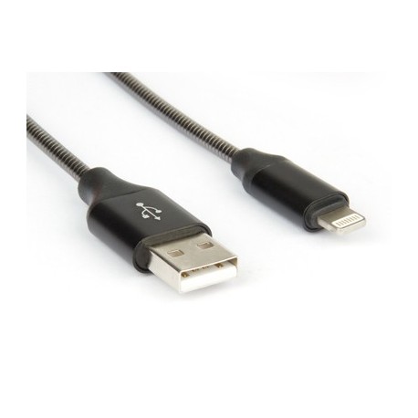 Hamlet XCU2A LGT MM15 cavo di alimentazione Nero 1,5 m USB A