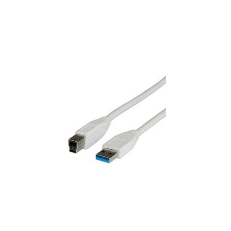 Nilox 1.8m USB3.0 cavo USB 1,8 m 3.2 Gen 1 3.1 Gen 1 USB A USB B Bianco CRO11998870