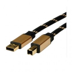Nilox RO11.02.8802 cavo USB 1,8 m 2.0 USB A USB B Nero