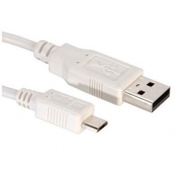 Nilox 1.8m USB 2.0 A Micro USB 2.0 B MM cavo USB 1,8 m USB A Micro USB B Bianco ROS3152