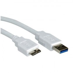 Nilox USB A Micro USB B, 2m cavo USB 3.2 Gen 1 3.1 Gen 1 Bianco NX090301119