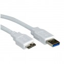 Nilox USB A - Micro-USB B, 2m cavo USB USB 3.2 Gen 1 3.1 Gen 1 Bianco NX090301119