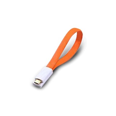 Nilox 0.2m USB 2.0 A Micro USB 2.0 B MM cavo USB 0,2 m USB A Micro USB B Arancione P019 UMC OG 0.2