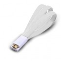 Nilox 1.5m USB 2.0 A - Micro USB 2.0 B MM cavo USB 1,5 m USB A Micro-USB B Bianco P019-UMC-WT-1.5