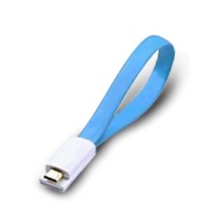 Nilox 0.2m USB 2.0 A Micro USB 2.0 B MM cavo USB 0,2 m USB A Micro USB B Blu P019 UMC BL 0.2