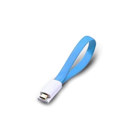 Nilox 0.2m USB 2.0 A Micro USB 2.0 B MM cavo USB 0,2 m USB A Micro USB B Blu P019 UMC BL 0.2
