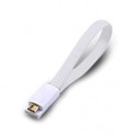 Nilox 0.2m USB 2.0 A - Micro USB 2.0 B MM cavo USB 0,2 m USB A Micro-USB B Bianco P019-UMC-WT-0.2