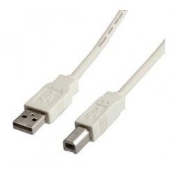 Nilox NX090301101 cavo USB 0,8 m 2.0 USB A USB B Bianco