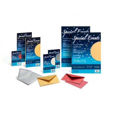 Favini Special Events carta inkjet A4 210x297 mm Rosso A69C154