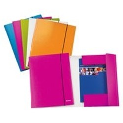 Leitz WOW folder 3 flap Policarbonato Rosa cartella 39830023