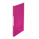 Leitz 46320023 cartella Metallico, Rosa A4