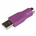 StarTech.com Adattatore di ricambio PS2 a USB - Convertitore sostitutivo per tastiera da PS2 a USB FM GC46MFKEY