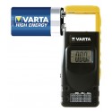 Varta 891101401 tester per batterie Nero, Giallo