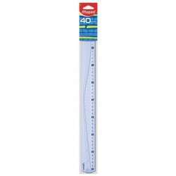 Maped Geometric 400mm Plastica Trasparente 242040
