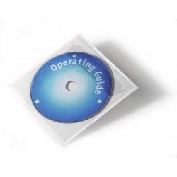 Durable POCKETFIX Cover 1 dischi Trasparente 8280 19