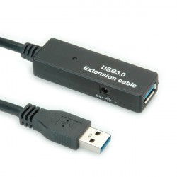Nilox USB 3.0 Active Repeater, 15 m USB 3.0 Type A Nero NX090301140