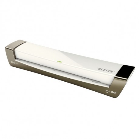 Leitz iLAM Laminator Office A3 Plastificatrice a caldo 400mmmin Argento, Bianco 72530084