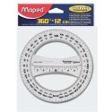 Maped Goniometro 360 in plastica 242360