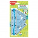 Maped Flex set di righelli 4 pz Plastica 244069