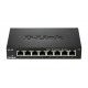 D Link DES 108 Commutatore di rete non gestita Fast Ethernet 10100 Nero switch di rete