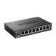 D Link DES 108 Commutatore di rete non gestita Fast Ethernet 10100 Nero switch di rete