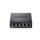 D Link DGS 105 switch di rete Non gestito Nero