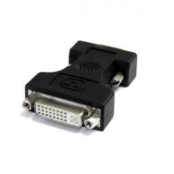 StarTech.com Adattatore DVI a VGA Cavo Convertitore DVI a VGA Femmina Maschio Nero DVIVGAFMBK