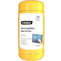 Fellowes 9970311 kit per la pulizia Panni umidi per la pulizia dellapparecchiatura LCDTFTPlasma