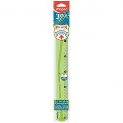 Maped Flex Plastica Verde 30 cm 1 pezzoi 244030