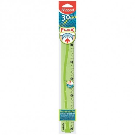 Maped Flex Plastica Verde 30 cm 1 pezzoi 244030