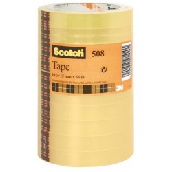 Scotch Nastro Trasparente 508 nastro adesivo da cancelleria 66 m 66224