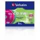 Verbatim CD RW Colour 12x 700 MB 5 pezzoi 431675