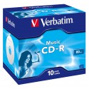Verbatim Music CD-R 700 MB 10 pz 43365