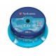Verbatim CD R AZO Crystal 700 MB 25 pezzoi 43352